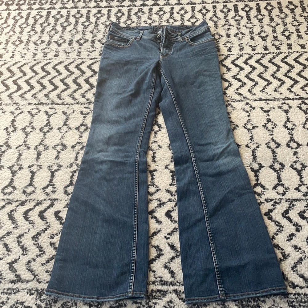 Silver Suki Jeans